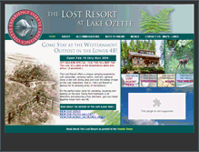 Tablet Screenshot of lostresort.net